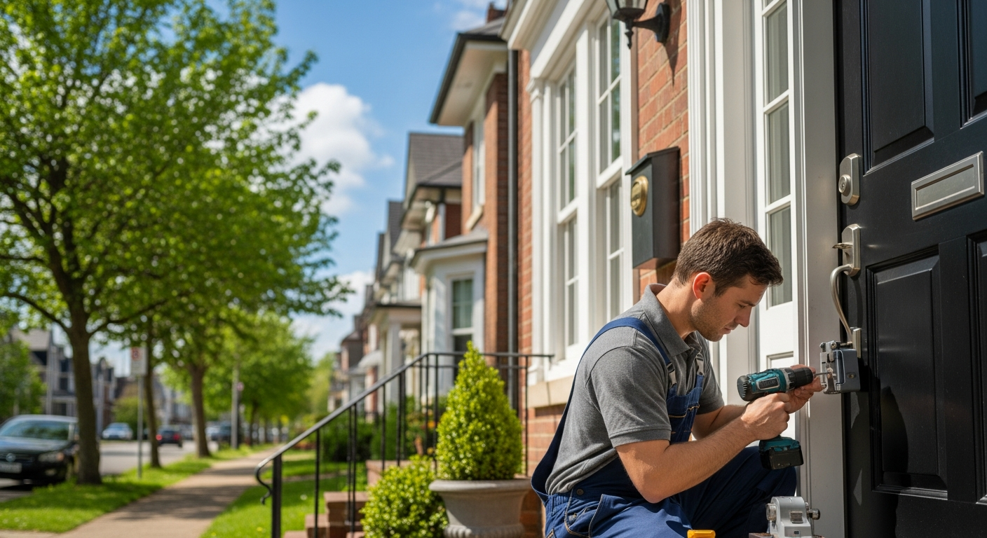 locksmith at work residential — Trusted Key Locksmith